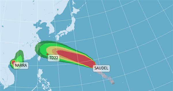 Tropical storm forms near Hainan, no impact on Taiwan expected - Focus ...