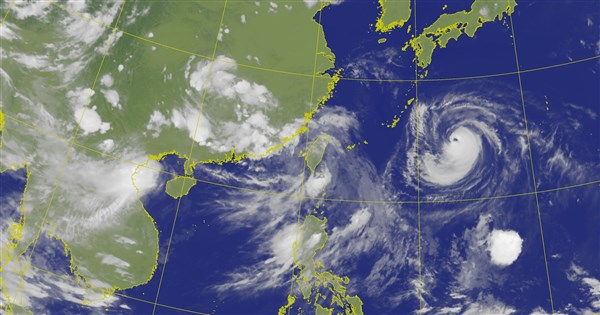 Typhoon Saudel unlikely to make landfall in Taiwan: CWA