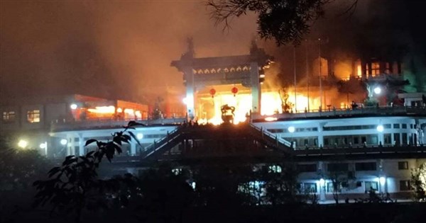 Taipei mayor vows rebuilding support after Chih-Nan Temple fire - Focus Taiwan