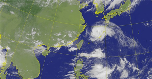 Sea warning for Typhoon Saudel likely early Thursday