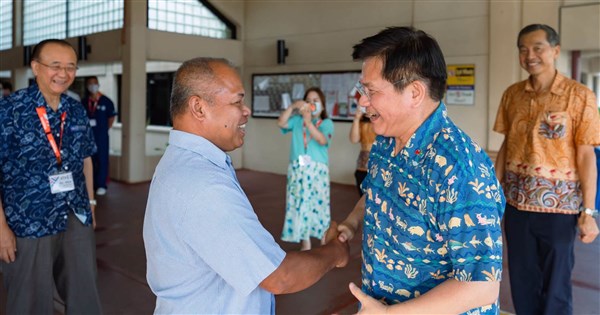 Foreign minister highlights health care cooperation during Palau visit - Focus Taiwan