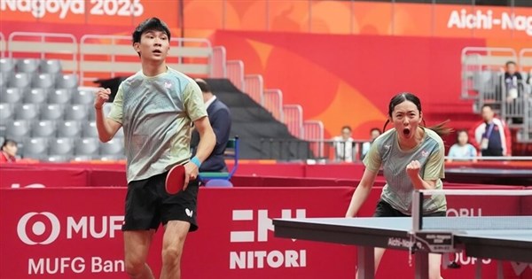 Table tennis players clinch Taiwan's third gold at Asian Para Games - ...