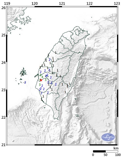 Gempa 4,6 SR guncang Taiwan selatan