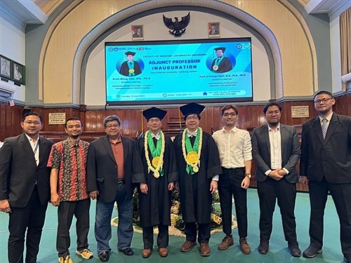 Profesor CMU Taiwan diangkat sebagai dosen paruh waktu FK UNAIR