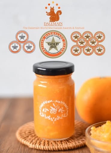 Pembuat selai dari Taichung raih penghargaan tertinggi di ajang marmalade tahunan di Inggris