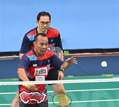 Tiga pasangan bulu tangkis Indonesia raih medali World Masters Games 2025