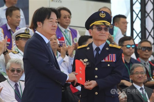 Presiden Lai desak dukungan pendanaan Penjaga Pantai saat saksikan latihan gabungan