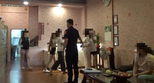 Sepuluh wanita Vietnam ditemukan dalam penggeledahan prostitusi Hsinchu