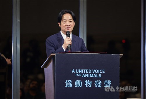 Presiden Lai puji kemajuan perlindungan hewan Taiwan di konferensi internasional