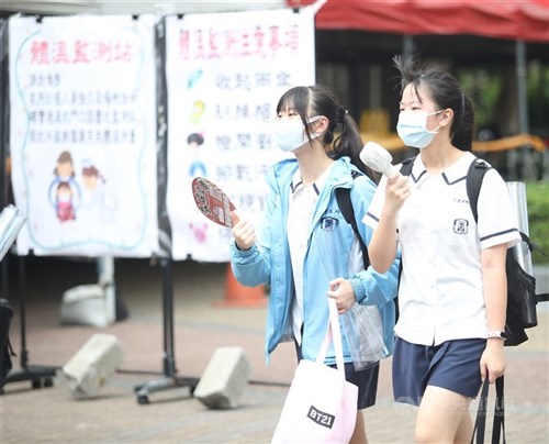 CWA keluarkan peringatan panas untuk enam kabupaten dan kota di Taiwan