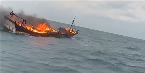 Enam ABK migran Indonesia diselamatkan pasca kapal terbakar di perairan utara Taiwan