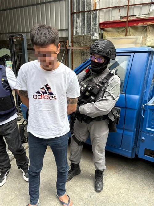 Tersangka narkoba Kaohsiung yang tabrak mobil polisi ditangkap di Tainan