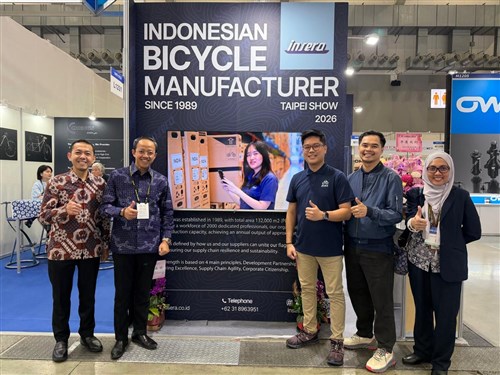 Dorong perluasan pasar, Indonesia hadir dalam pameran sepeda internasional Taipei Cycle 2026