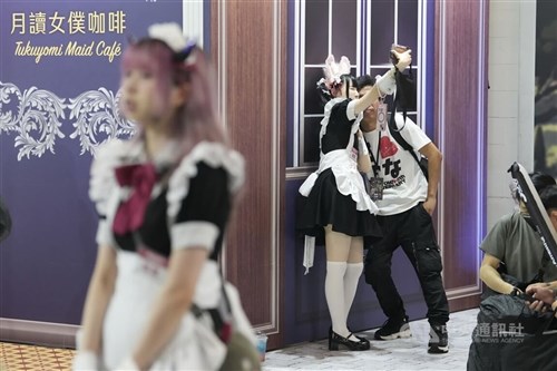 Hari pembukaan Festival ACG Taichung dan Taipei tarik kerumunan penggemar muda