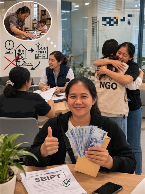 PMI dipekerjakan tidak sesuai kontrak, SBIPT bantu tuntut kompensasi NT$140.000 