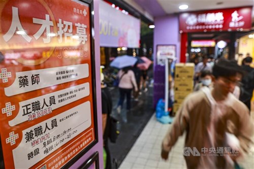 Rata-rata gaji awal lulusan baru di Taiwan NT$39.000 pada 2025