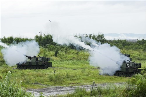 Tentara Taiwan simulasikan pertahanan terhadap invasi amfibi di Taichung