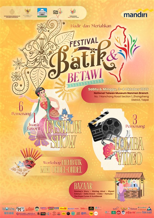 Festival Batik Ke-10 di Taiwan siap digelar akhir pekan ini