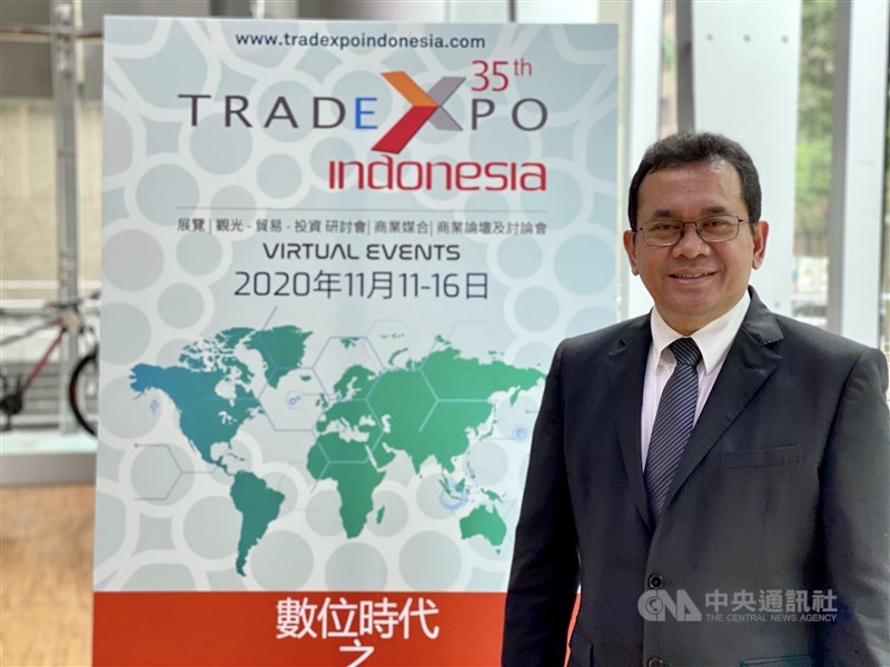 Budi Santoso saat menjabat sebagai Kepala KDEI Taipei pada 2020. (Sumber Foto : Dokumentasi CNA)