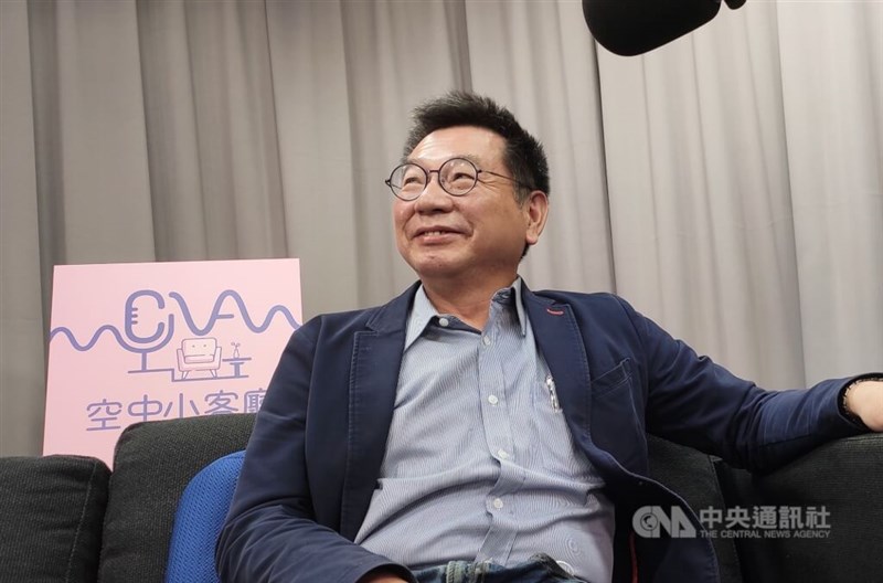 Pendiri dan presiden Digitimes Colley Hwang saat diwawancarai CNA melalui podcast. (Sumber Foto : CNA Taipei, 24 Juni 2022)