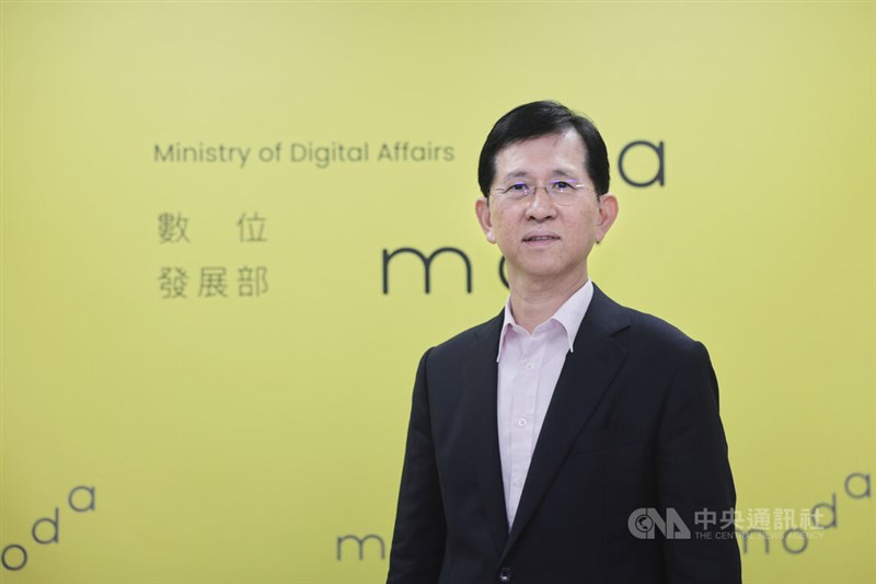 Menteri Urusan Digital Taiwan, Huang Yen-nun. (Sumber Foto : Dokumentasi CNA)