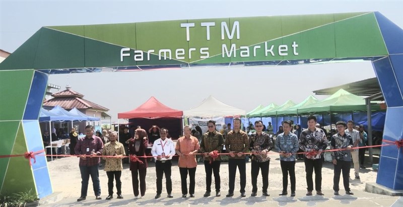 Taiwan Technical Mission di Indonesia mengadakan Pasar Petani di Kabupaten Karawang pada 30 Juli. (Sumber Foto : Taiwan Technical Mission di Indonesia)
