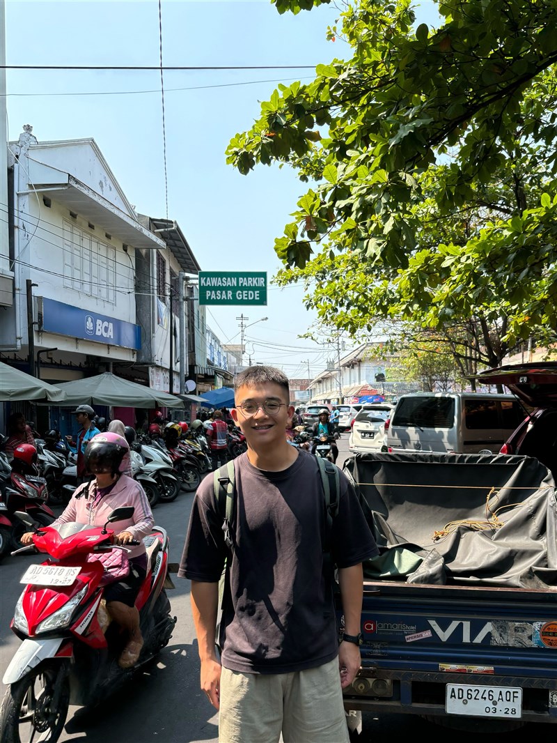 Huang Yi-ting saat di Surakarta, Indonesia. (Sumber Foto : Huang Yi-ting)