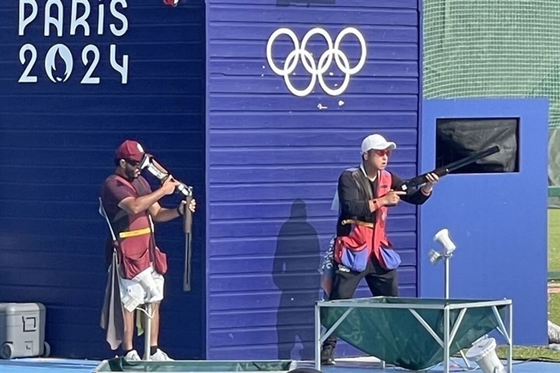 Peraih medali perunggu Olimpiade, Lee Meng-yuan (kanan) di Olimpiade Paris 2024. (Sumber Foto : Chinese Taipei Olympic Committee)