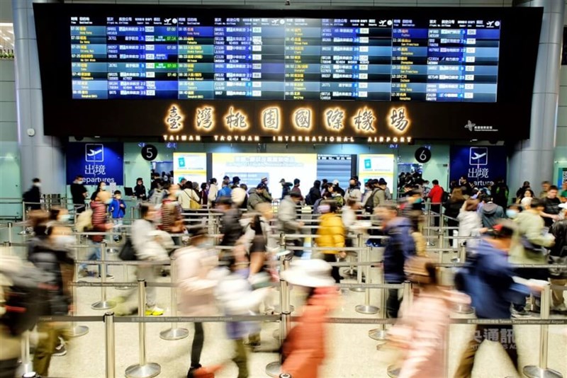 Bandara Internasional Taoyuan. (Sumber Foto : Dokumentasi CNA) 