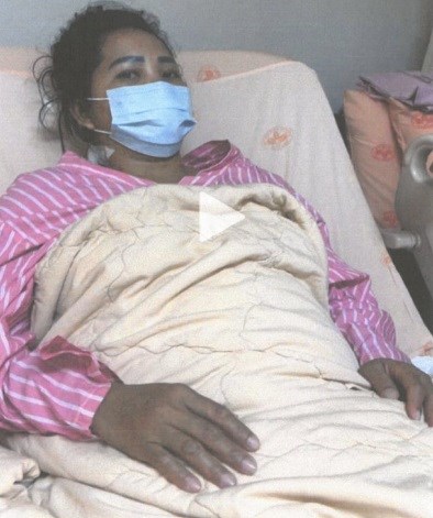 Rini Daniati Sihombing, salah satu PMI perawat orang tua di Taipei yang sakit tumor dan mendapat manfaat BPJS yaitu biaya pemulangan PMI bermasalah. (Sumber Foto : BPJS Ketenagakerjaan).