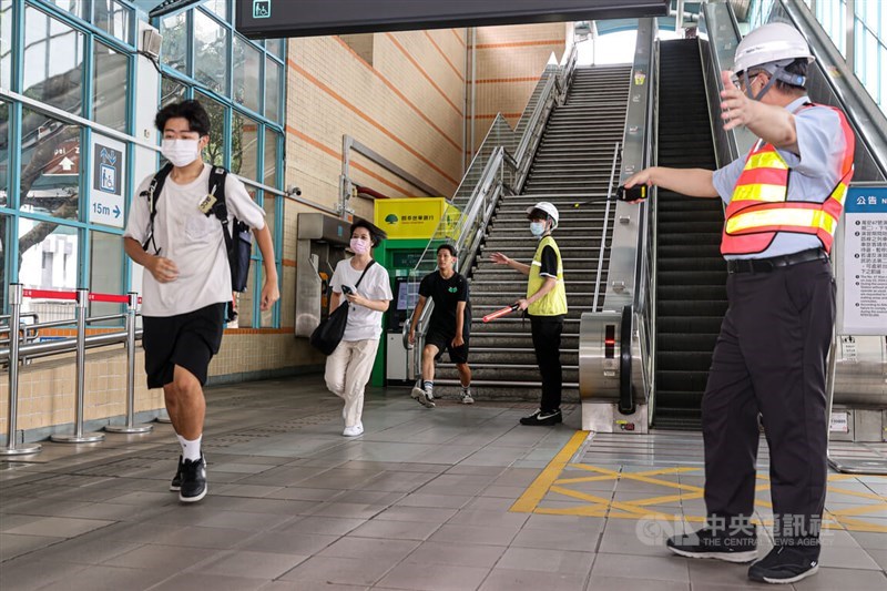 Latihan Wan An tahun 2024 di Taipei (Sumber Foto: Dokumentasi CNA)