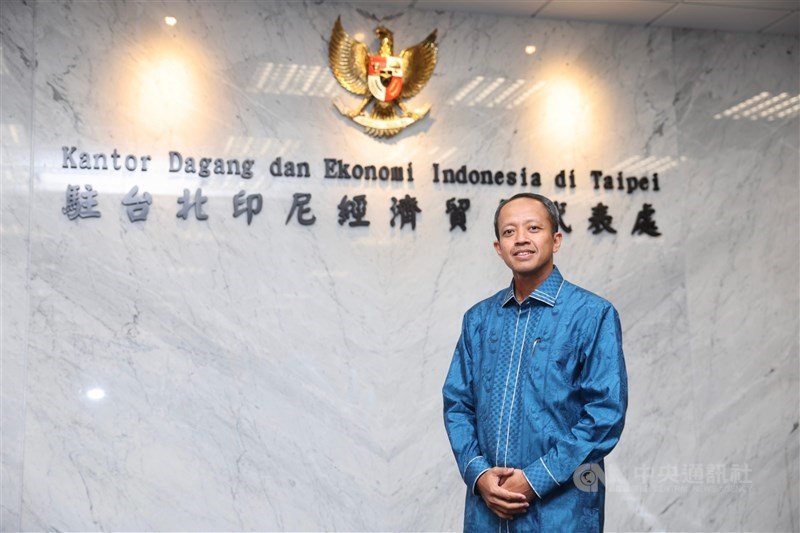 Kepala KDEI Taipei, Arif Sulistiyo (Sumber Foto : CNA, 24 Oktober 2024)