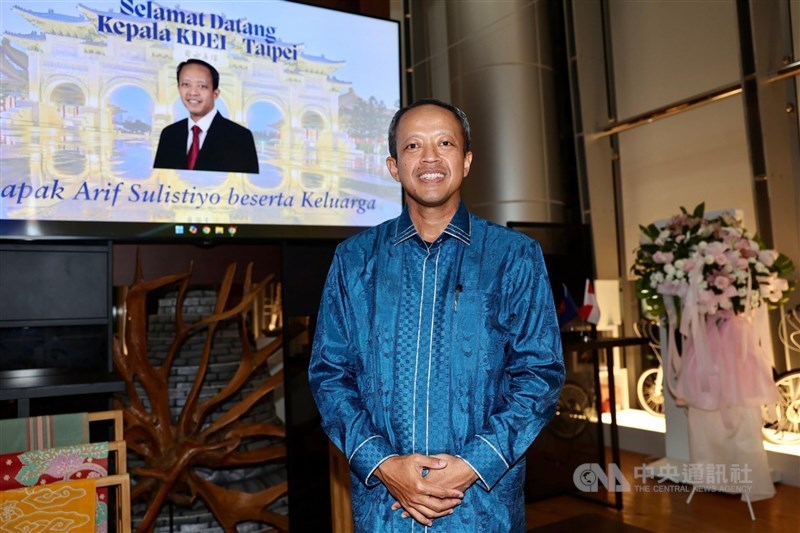 Arif Sulistiyo pernah menjadi Kepala Bidang (Kabid) Perdagangan di KDEI Taipei pada periode 2020-2022. Kini kedatangan kedua kalinya menjabat sebagai Kepala KDEI. (Sumber Foto : Dokumentasi CNA)