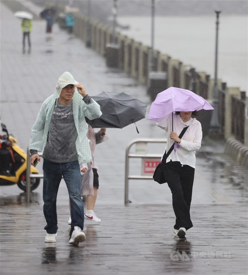 Tamsui di Kota New Taipei. (Sumber Foto : CNA, 30 Oktober 2024)