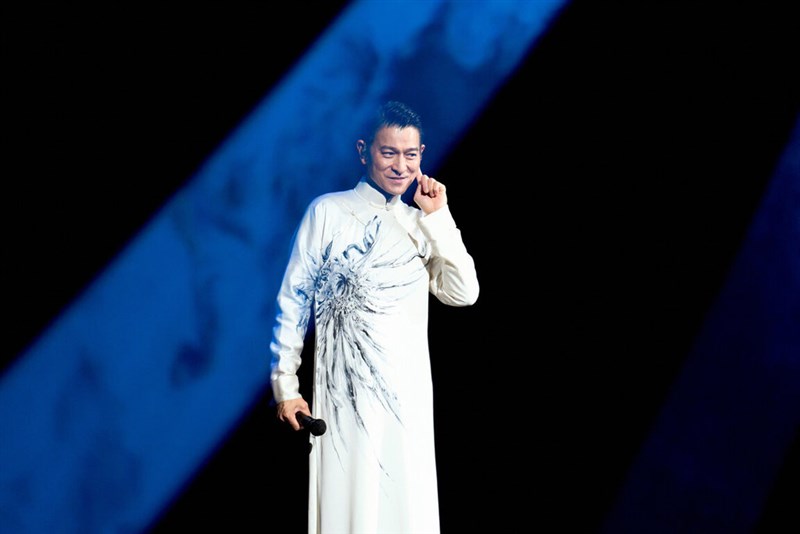 Andy Lau. (Sumber foto : Focus Grup, SuperDome, 31 Oktober 2024)