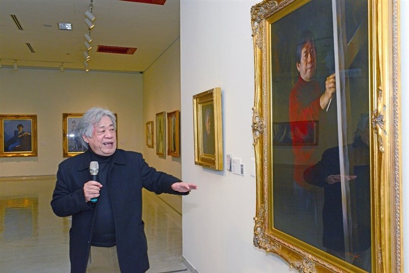 Seniman Taiwan Chen Huei-dung. (Sumber Foto : National Taiwan Museum of Fine Arts)