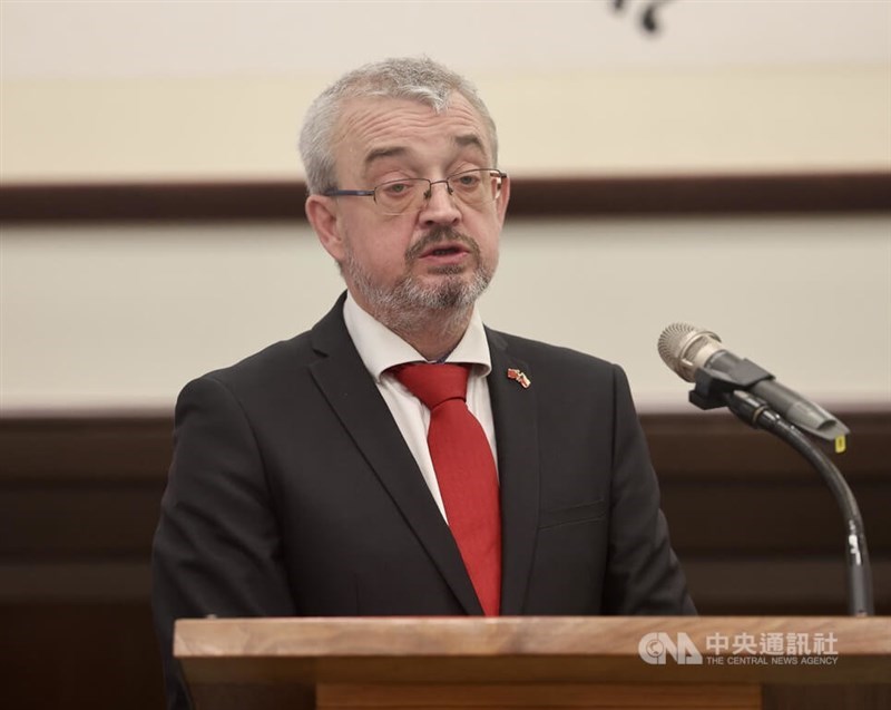 Parlemen Ceko Marek Benda. (Sumber Foto : CNA, 12 November 2024)