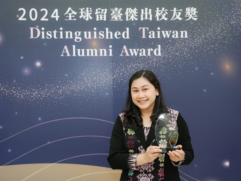 Aning Ayucitra, alumni asal Indonesia NTUST yang dianugerahi Penghargaan Alumni Terbaik Taiwan oleh Kementerian Pendidikan Taiwan. (Sumber Foto : National Taiwan University of Science and Technology, 13 November 2024).