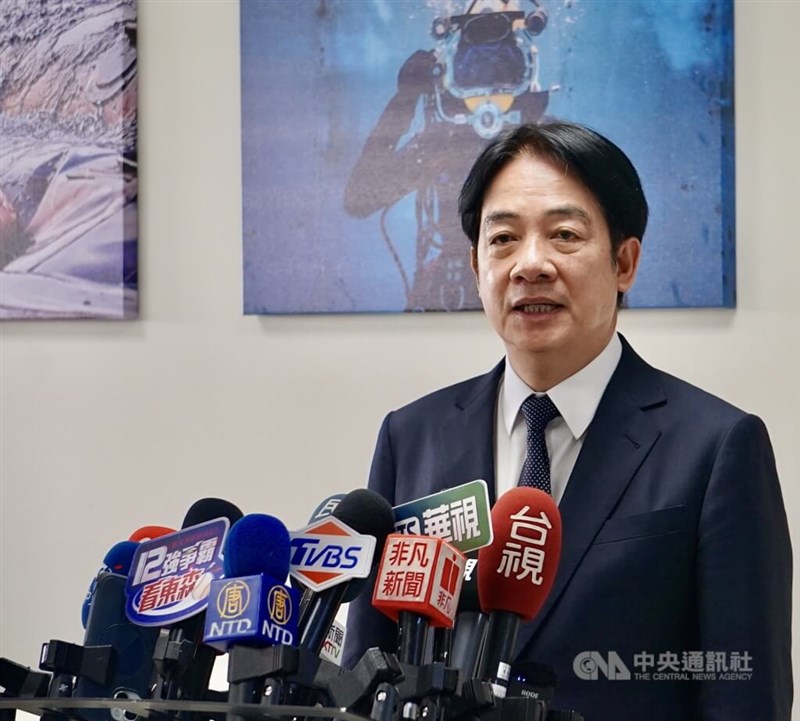 Presiden Lai Ching-te kembali meminta maaf atas isu tersebut pada kunjungannya ke Kaohsiung, Jumat. (Sumber Foto : CNA, 22 November 2024)