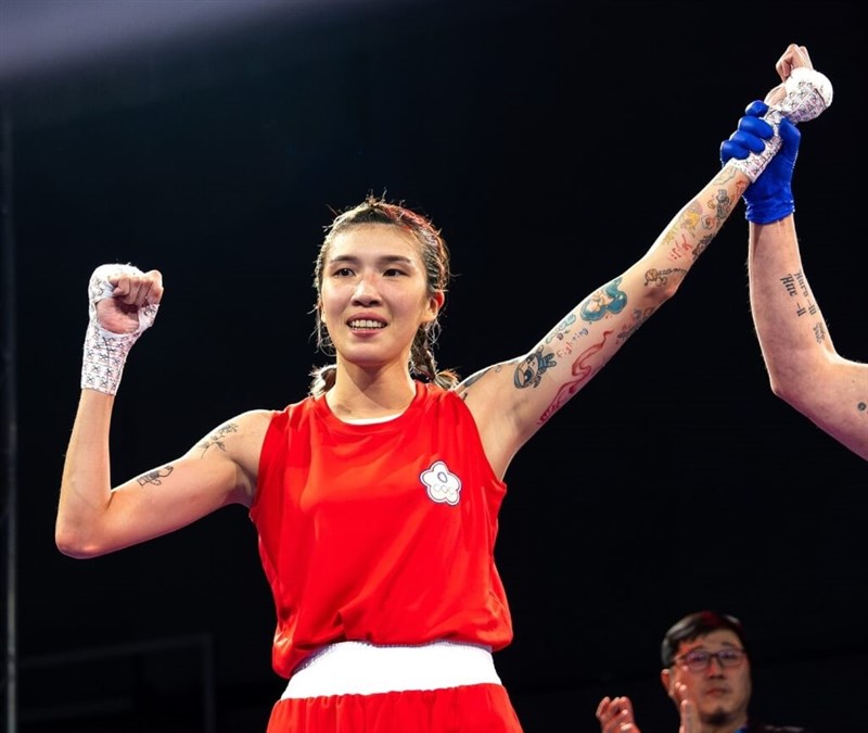 Peraih medali perunggu Olimpiade Tokyo Huang Hsiao-wen. (Sumber Foto : facebook.com/OfficialWorldBoxing)