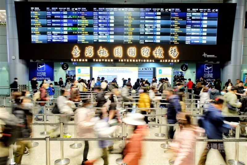 Bandara Internasional Taoyuan. (Sumber Foto : Dokumentasi CNA)