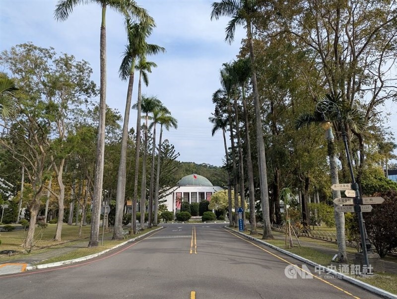 Museum tersebut berlokasi di Taman Urusan Majelis Demokratik Taichung. (Sumber Foto : CNA, 1 Februari 2025)
