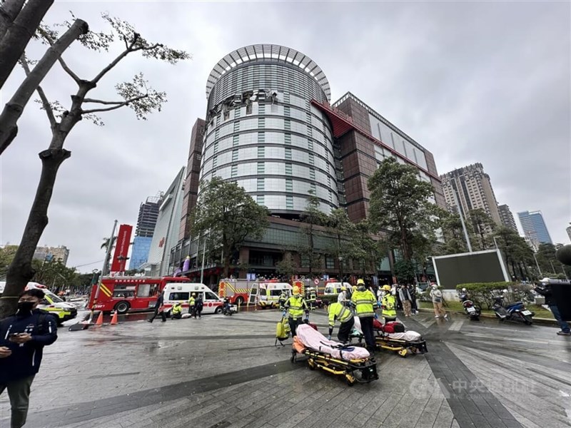Shin Kong Mitsukoshi Taichung. (Sumber Foto : CNA, 13 Februari 2025)