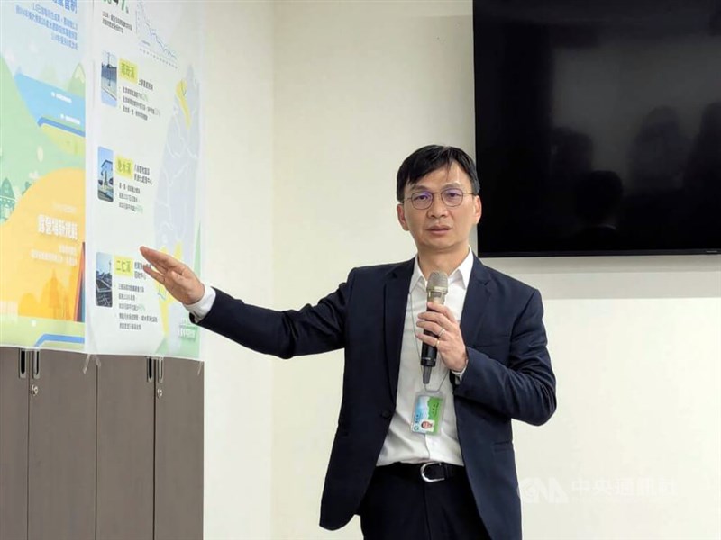 Kepala Divisi Penjagaan Kualitas Air Kementerian Lingkungan Hidup Taiwan, Wang Yeuh-bin. (Sumber Foto : CNA, 17 Februari 2025)