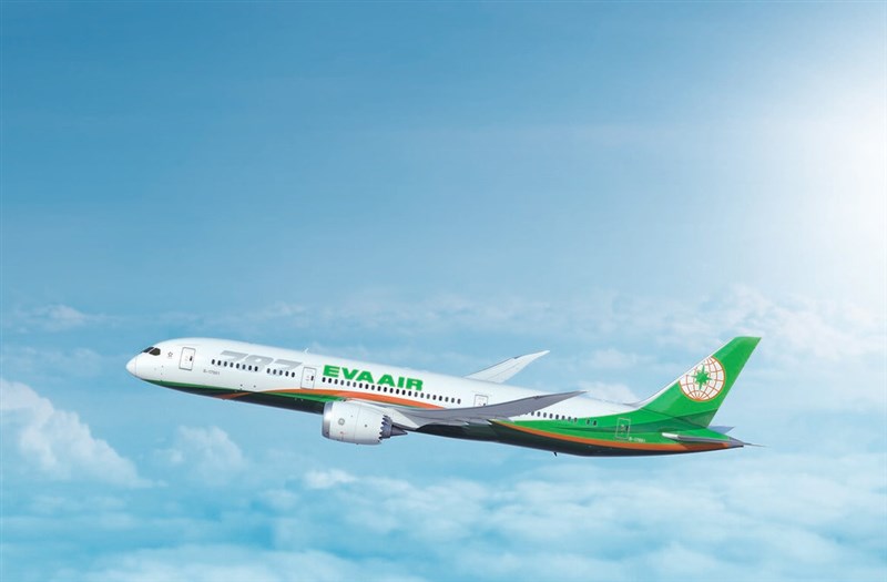 Sebuah jet EVA Air. (Sumber Foto : EVA Air)