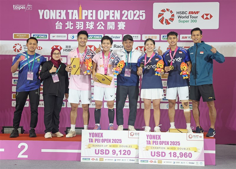 (Sumber Foto : Asosiasi Bulu Tangkis Chinese Taipei)