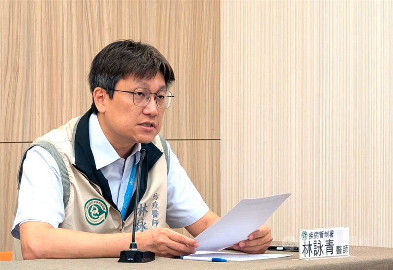 Dokter CDC Lin Yung-ching. (Sumber Foto : CNA, 13 Mei 2025)