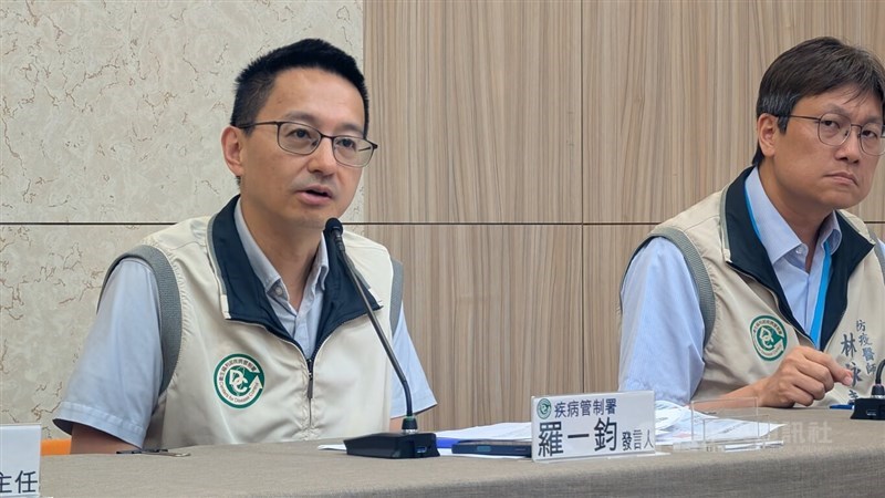 Juru bicara CDC Lo Yi-chun. (Sumber Foto : Dokumentasi CNA)