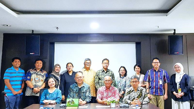 Delegasi National Dong Hwa University mengunjungi Universitas Pertamina pada 4 Juni. (Sumber Foto : NDHU)