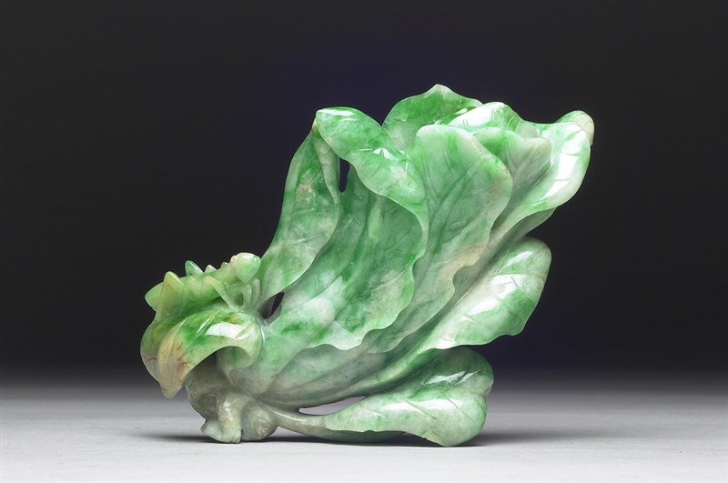 Mini Jadeite Cabbage. (Sumber Foto : Dokumentasi National Palace Museum, 30 Juli 2025)